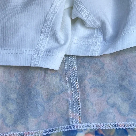 ADIDAS Floral Print Skort Active Skort women’s Size 4 New With Tags - Picture 6 of 10